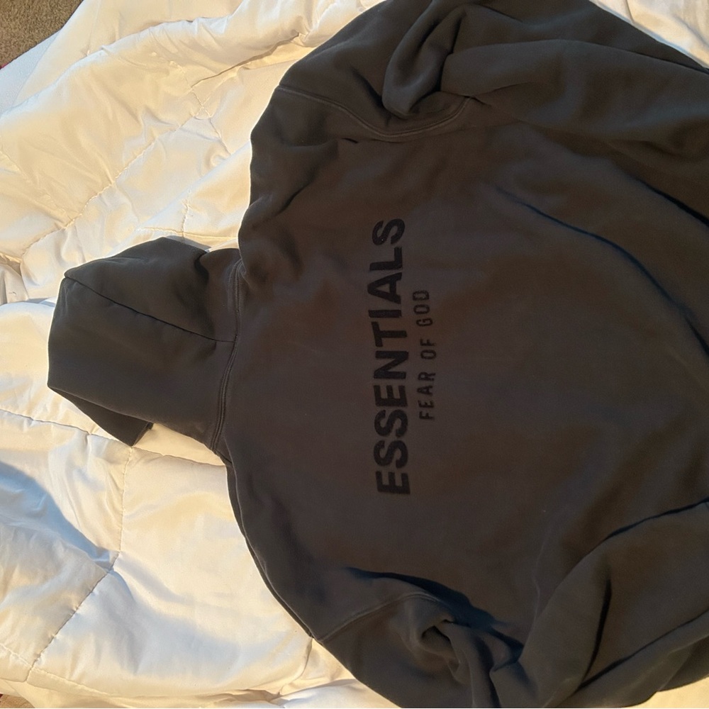 Fear of God Essentials Charcoal Hoodie